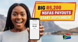 NSFAS Announces R5,200 September Payments โ Check Schedule