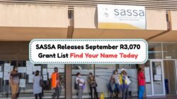 SASSA Unveils R3,070 Grant for September: Find Out If You’re Eligible Now