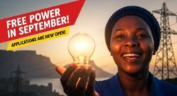 Don’t Miss Out – Free Basic Electricity Applications Open for South Africans in September
