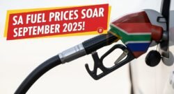Fuel Price Increase South Africa September 2025 โ Drivers Urged to Prepare for Higher Costs