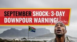 Urgent Weather Alert โ Heavy September Rains Across South Africa