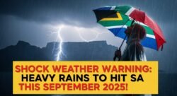 Heavy Rains Forecasted – September 2025 Weekend Weather Warning Issued for South Africans