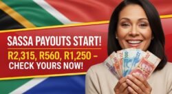 September SASSA Grants 2025: R2,315, R560, R1,250 Payments Begin – Check Now