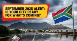 South Africa September 2025: Heavy Rain, Winds, and Flood Alerts Issued