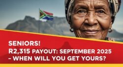 September 2025 R2,315 Pension Grant – When Seniors Across Provinces Will Be Paid